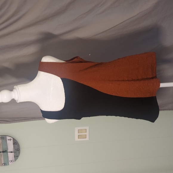 Bar III Black and Brown Women's Top - Picture 1 of 5